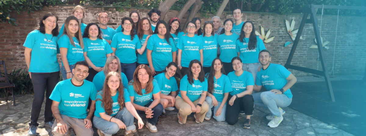Foto del equipo de Hábitat para la Humanidad Argentina